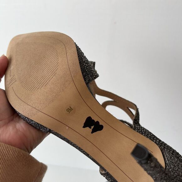 INC. International Concepts Kaffe2 Silver Rhinestone Pumps Pointed Toe Sz 9 NWOB - Picture 10 of 15